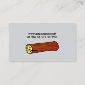 Carte de visite du service de journalisation (Dos)