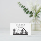 Carte de visite du service de journalisation (Debout devant)