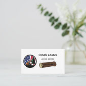 CARTE DE VISITE du service de journalisation USA (Debout devant)