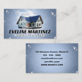 Carte de visite du service de nettoyage de l'eau d (Devant / Derrière)