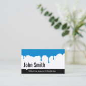 Carte de visite du service de peinture à la goutte (Debout devant)