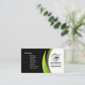 Carte de visite du service de remorquage de l'amén (Debout devant)