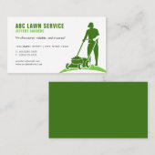 Carte de visite du service de remorquage de pelous (Devant / Derrière)