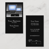 Carte de visite du service de réparation informati (Devant / Derrière)