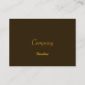 Carte de visite du service de traduction (Dos)