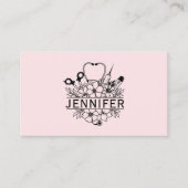 Carte de visite du Service des soins infirmiers à  (Devant)