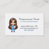 Carte de visite du service des soins infirmiers à  (Devant)