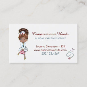 Carte de visite du service des soins infirmiers à 