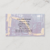 Carte de visite du service d'excavation (Devant)