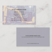 Carte de visite du service d'excavation (Devant / Derrière)