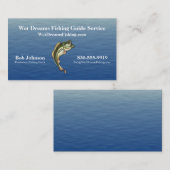 Carte de visite du service du guide de pêche (Devant / Derrière)