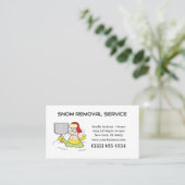 Carte de visite du service professionnel de suppre (Debout devant)