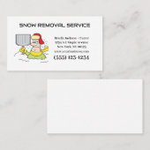 Carte de visite du service professionnel de suppre (Devant / Derrière)