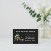 Carte de visite du service professionnel de suppre (Debout devant)