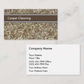 Carte de visite du sol (Devant / Derrière)