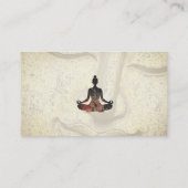 Carte de visite du solde du yoga (Dos)