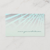 Carte de visite du soleil d'été (Dos)