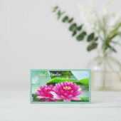Carte de visite du studio d'art Water Lilies (Debout devant)