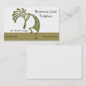 Carte de visite du sud-ouest de l'Arizona Kokopell (Devant / Derrière)