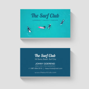 Carte de visite du Surf Club