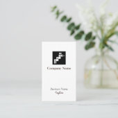 Carte de visite du symbole de serpent (Debout devant)