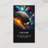 Carte de visite du système solaire (Devant)