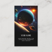 Carte de visite du système solaire (Devant)