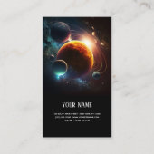 Carte de visite du système solaire (Devant)