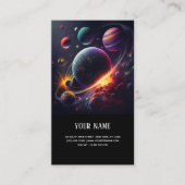 Carte de visite du système solaire (Devant)