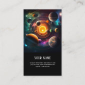 Carte de visite du système solaire (Devant)