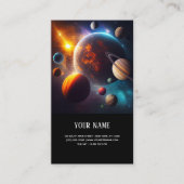 Carte de visite du système solaire (Devant)