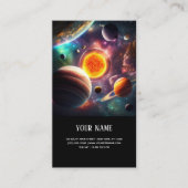 Carte de visite du système solaire (Devant)