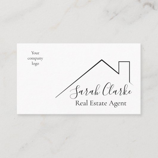 Carte de visite du toit (Devant)