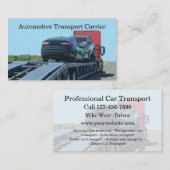 Carte de visite du transporteur automobile (Devant / Derrière)
