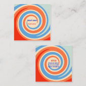 Carte de visite du travailleur social (Devant / Derrière)