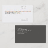 Carte De Visite Dubaï (Devant / Derrière)