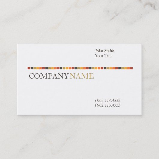 Carte De Visite Dubaï (Devant)