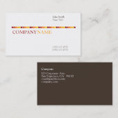 Carte De Visite Dubaï vii (Devant / Derrière)