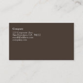 Carte De Visite Dubaï vii (Dos)