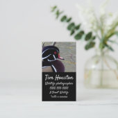 Carte De Visite Duck de bois Drake (Debout devant)