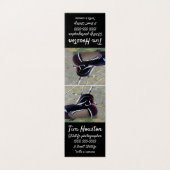 Carte De Visite Duck de bois Drake (Extérieur déplié)