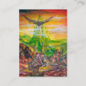 CARTE DE VISITE DUEL MAGIQUE ENTRE BRADAMANT ET NEGROMANCER (Dos)