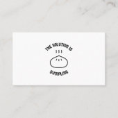 Carte De Visite Dumpling (Devant)