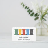 Carte De Visite Dumpster (Debout devant)