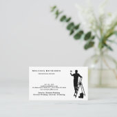 Carte de visite d'un peintre (Debout devant)