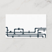 Carte de visite d'une réparation et d'un service d (Dos)