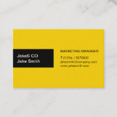 Carte De Visite Duo dynamique (Devant)