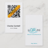 carte de visite d'uQR.me (Devant / Derrière)