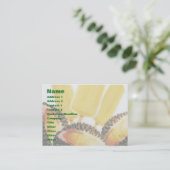 Carte De Visite Durian Ice Bar Tropical Fruit Popsicle (Debout devant)