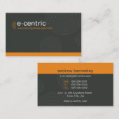 CARTE DE VISITE :: dynamique centré L3 (Devant / Derrière)